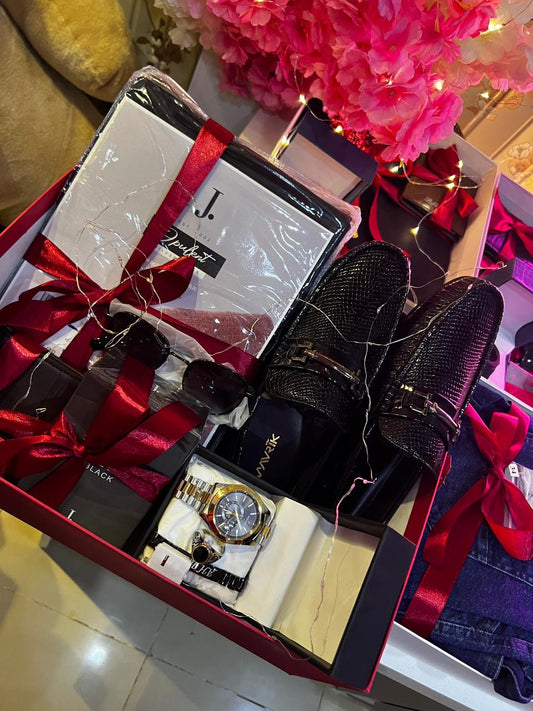 Luxury Black Combo – Full Accessories Gift Box