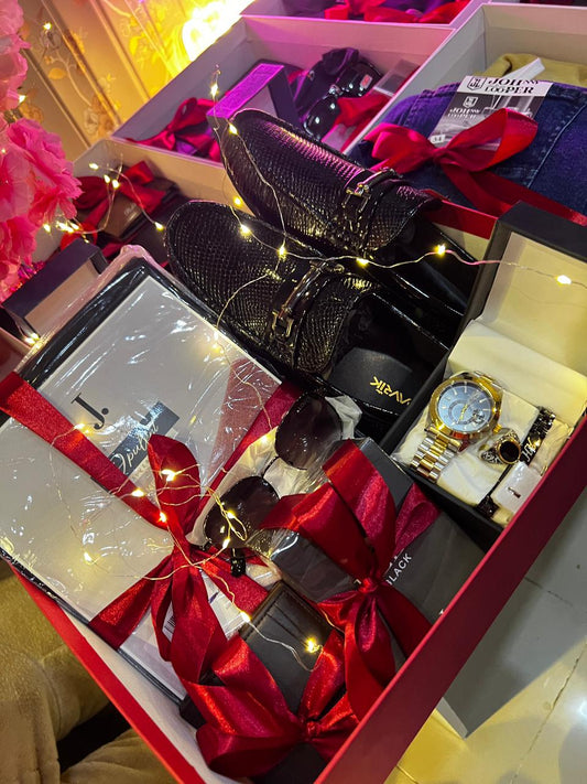 Luxury Black Combo – Full Accessories Gift Box