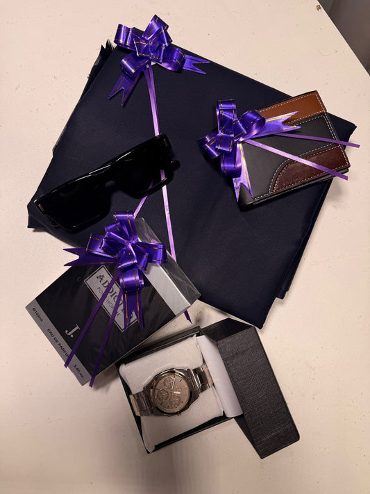 Affordable Premium Navy Blue Cotton Style Box