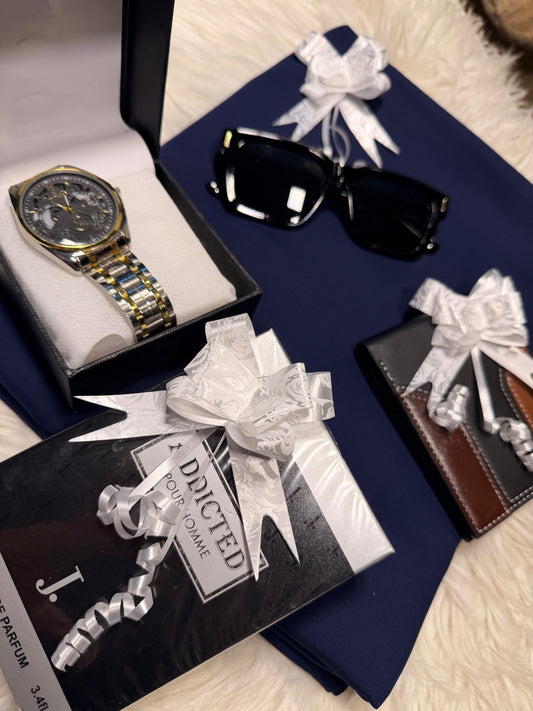 Low Budget Navy Blue Wash & Wear Deal Box